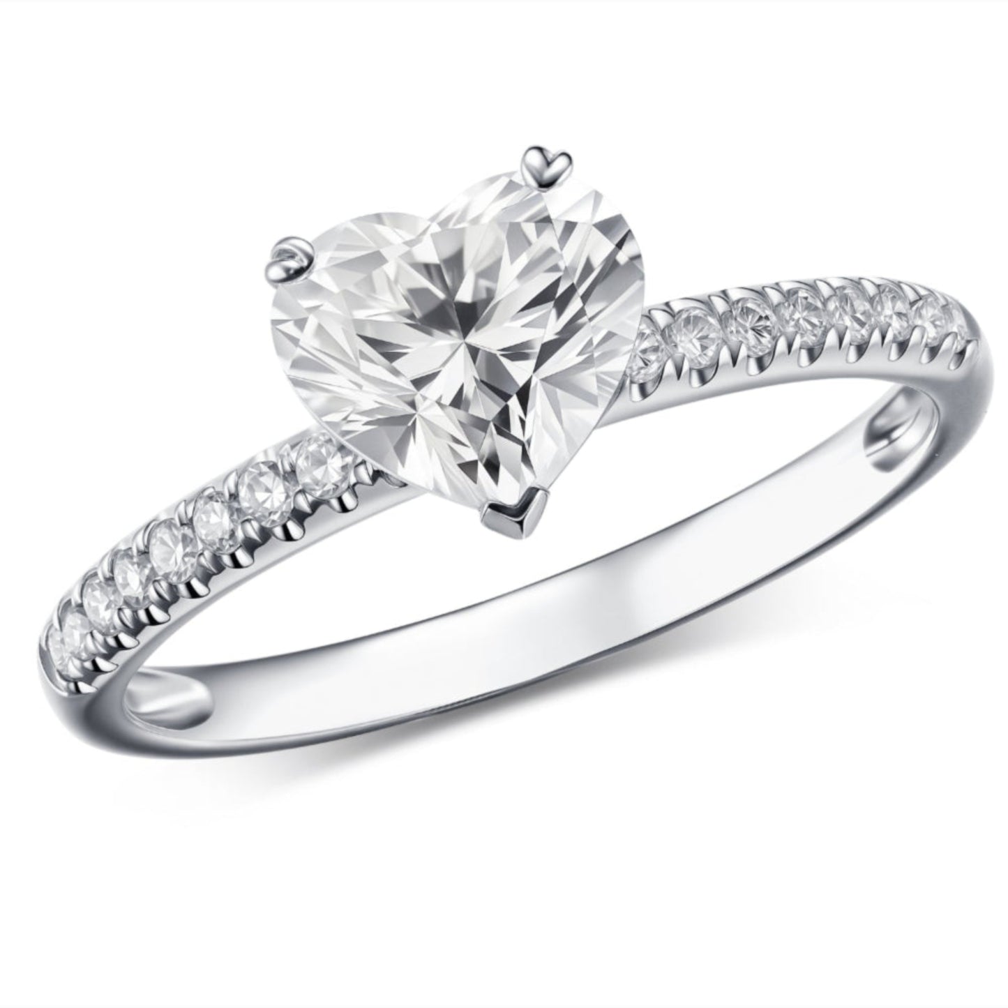 Heart Diamond Ring