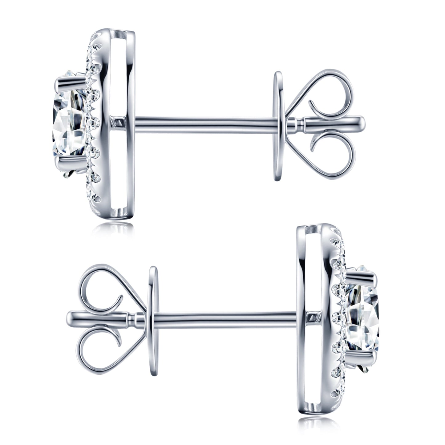 1-Carat Lab-grown Diamond Earring