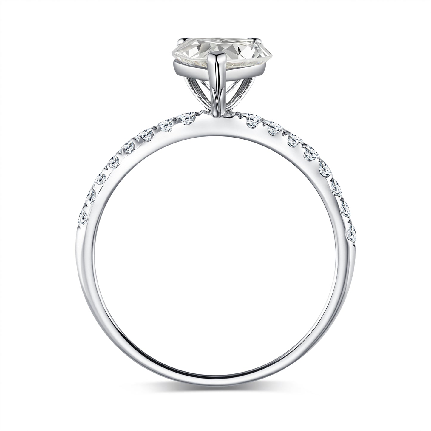 Heart Diamond Ring