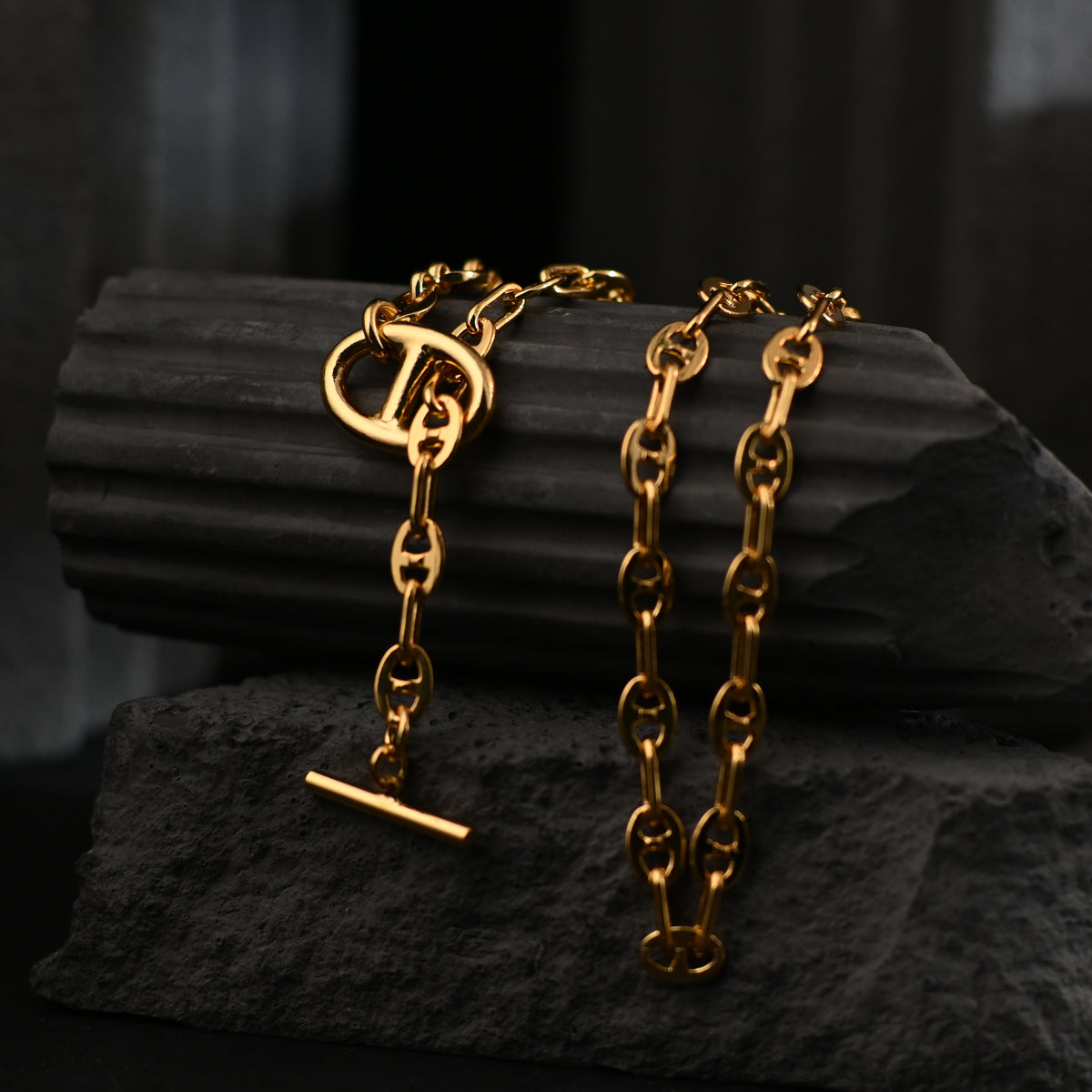 The Mariner Toggle Statement Necklace