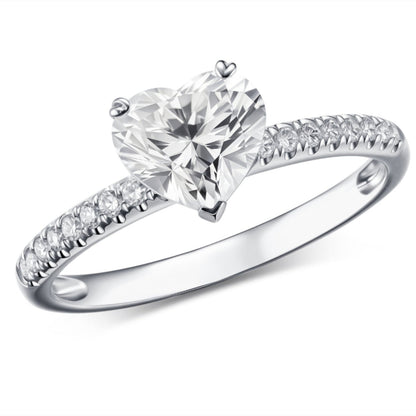 Heart Diamond Ring