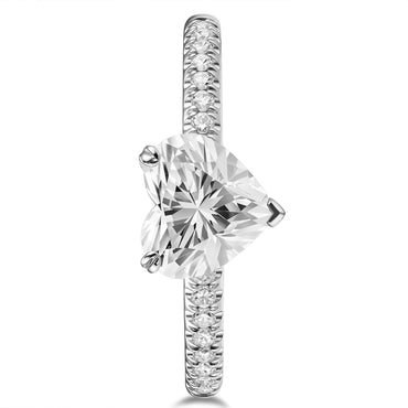 Heart Diamond Ring
