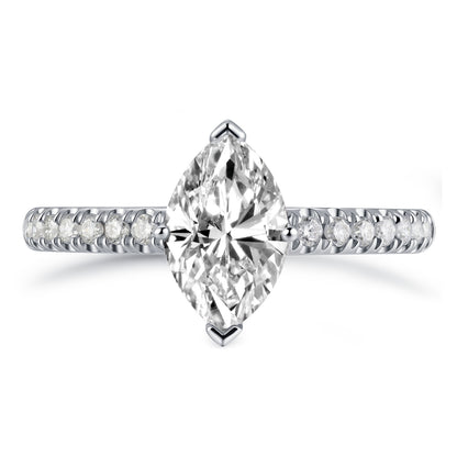 Mixed Shape Single Shared Ring