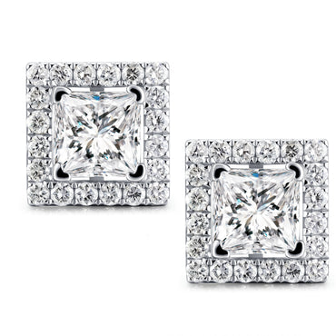 Solitaire Stud Earring