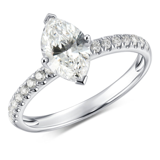 Mixed Shape Single Shared Ring