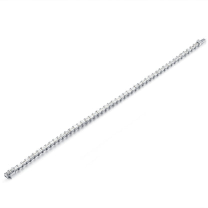 Asscher Tennis Bracelet