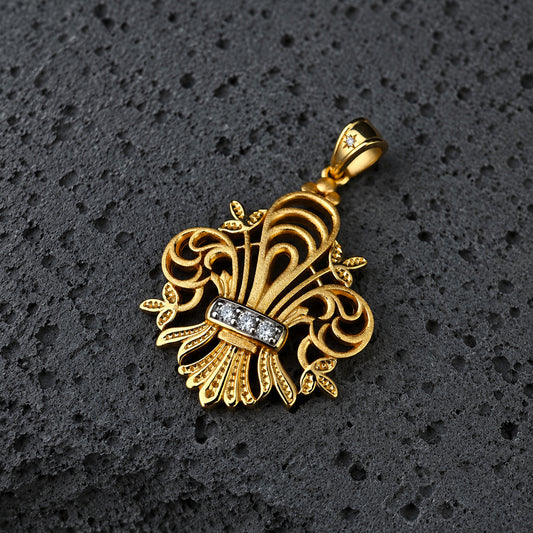 YYNE018 necklace front view