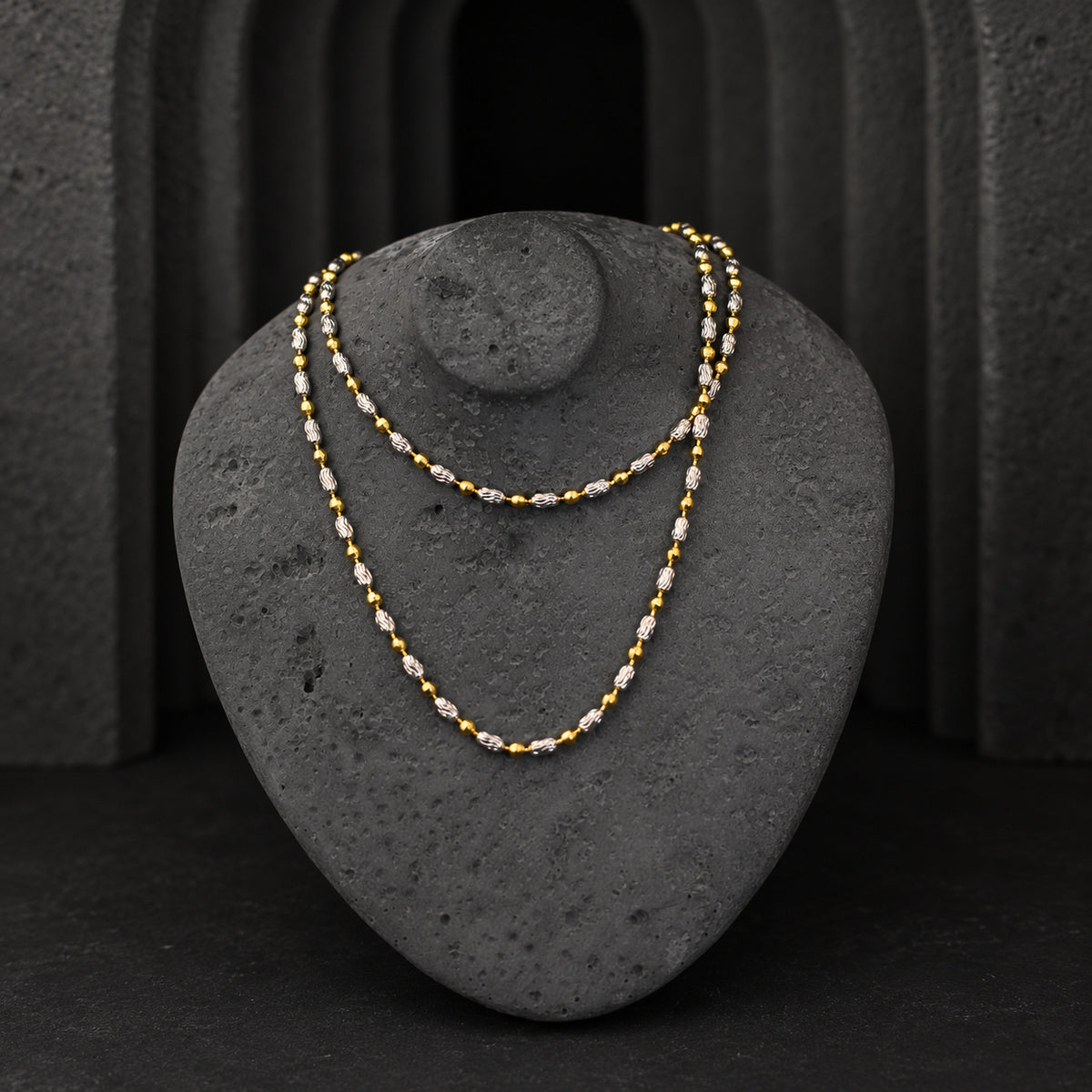 YYNE020 necklace front view